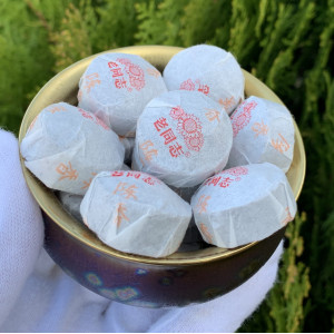 Шу пуэр Старый Товарищ мини туо ча 100 г